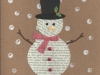 Bookpage snowman