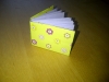 Mini origami notebook