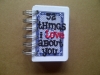 Playing card book